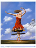 Turn of Century, 1999 Pósters por Rafal Olbinski Turn of Century, 1999 Pósters por Rafal Olbinski