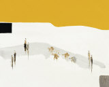 The Desert Road I Posters by Christian Choisy