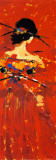 Geisha III Poster par Sheila Van Berkel