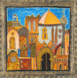 Colorful Houses II Prints by Valérie Maugeri