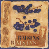 Uvas Pósters por Francoise Persillon