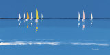 Many-Colored Sails Art by Guy Fontdeville