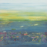 Blue Landscape Prints by Rose Richter-armgart