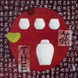 Teatime, Oolong-Kwai Flower Poster by Sushila Dahan