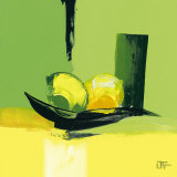 Green Brilliance Art by Bernard Ott