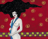 The Blue Scarf Prints by Tatieva The Blue Scarf Prints by Tatieva