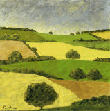 Paisaje II Láminas por Francoise Persillon