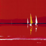 Red Hour Affiches par Guy Fontdeville