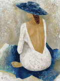 Woman in Hat Posters by Veronique Mansart