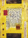 Energizing Script Print by Patrick Laillet