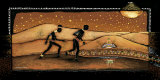 The Fiery Milky Way Posters by Aneta Szacherska