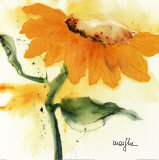 Sunflower IV Affiche par Marthe 