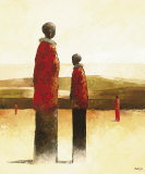 Massais II Posters af Jean-pierre Gack