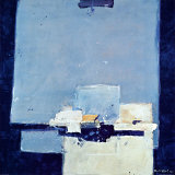 Blue Abstract Prints by Ron van der Werf
