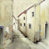Village I Poster by Ingeborg Dreyer