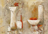 Flowers and Fruit Atmosphere III Posters par Veronique Mansart