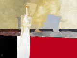 Young Girl in White Poster por Christian Choisy