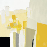 Yellow and White Flowers Kunstdrucke von Christian Choisy