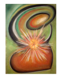Healing Heart Giclee Print by Wendy Van Fleet