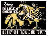 Your Diligent Enemies Production Lámina giclée