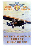 KLM, Royal Dutch Airlines Lámina giclée KLM, Royal Dutch Airlines Lámina giclée