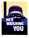 He's Watching You Lámina giclée por Glenn Grohe He's Watching You Lámina giclée por Glenn Grohe