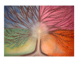 Tree of Life Giclee Print by Wendy Van Fleet