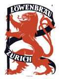 Lowenbrau Zurich Beer Giclee Print