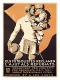 Spanish Futbolistes Giclee Print