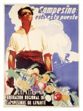 Spanish Farm Workers Giclée-Druck