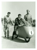Guzzi GP Dustbin Motorcycle ジクレープリント - ジョヴァンニ・ペッローネ