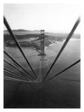 Construction of the Golden Gate Bridge Giclée-tryk Construction of the Golden Gate Bridge Giclée-tryk
