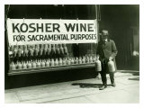 New York City, Kosher Wine Giclée-Druck