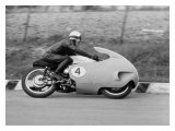 Guzzi GP Motorcycle ジクレープリント - ジョヴァンニ・ペッローネ