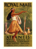 Royal Mail, Atlantis Giclée-tryk
