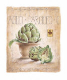 Carciofo Prints by Claudia Ancilotti