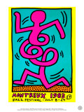 Montreux Jazz Festival Prints by Keith Haring