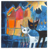 Cats From Capena Posters par Rosina Wachtmeister