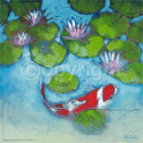 Koi Pool I Poster von Kazuo 