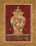 Romantic Urn II Poster by Charlene Winter Olson