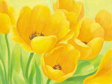 Tulipes printanières Posters par Susanne Bach