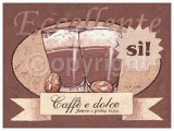 Caffe e Dolce Posters by Steff Green