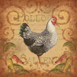 Pollo Caliente I Affiches par Elizabeth King Brownd