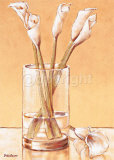 Poesie Florale Print by Yves Blanc