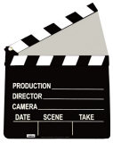 Film Clapper Stand Up