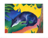 Franz Marc - Blue Fox, c.1911 Obrazy Franz Marc - Blue Fox, c.1911 Obrazy