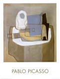 Guitar, Bottle and Fruit Bowl, c.1921 Posters par Pablo Picasso