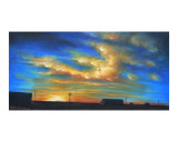 On Route 66 to Amarillo Giclee Print by Susi Galloway