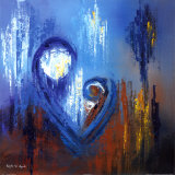 Icon of Love IV Kunstdruck von Roula Ayoub