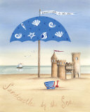 Sandcastles by the Sea Láminas por Katharine Gracey